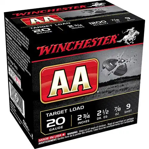 Winchester AA Target Load 20ga 9 Shot