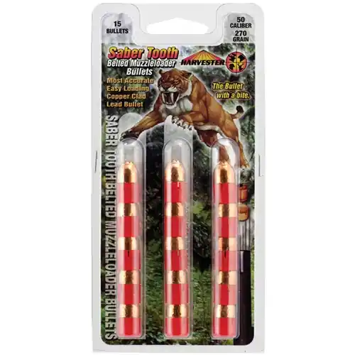 Harvester Saber Tooth Belted Muzzleloader Bullet - .50 Caliber 270 Grain