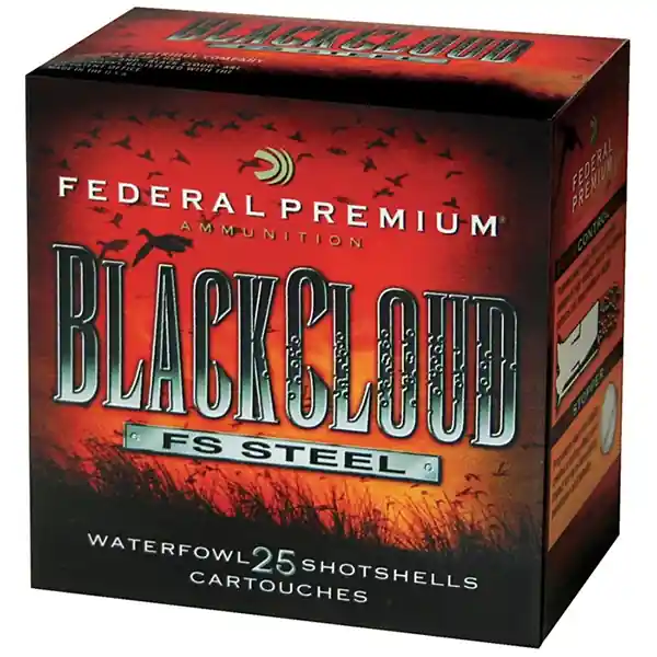 Federal Black Cloud FS Steel Waterfowl Shotshells 12ga BB Shot