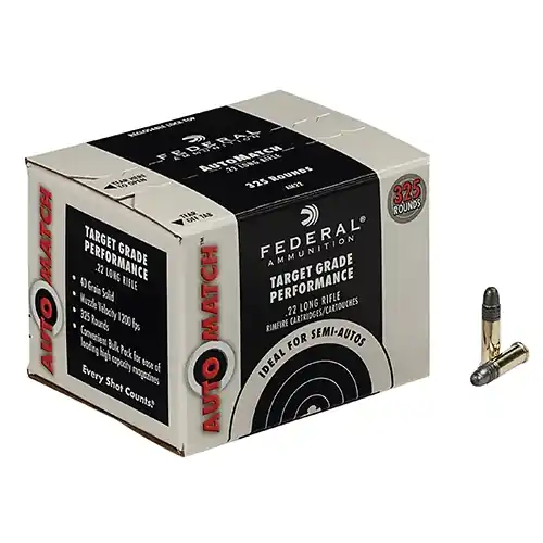 Federal Champion 22 Long Rifle 40 Grain 325CT