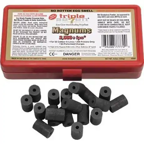Hodgdon Triple Seven 50 Caliber Magnums - 60 Grain Pellets