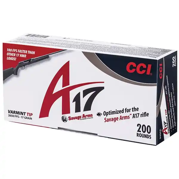 CCI Varmint Ammunition - 17 HMR A17