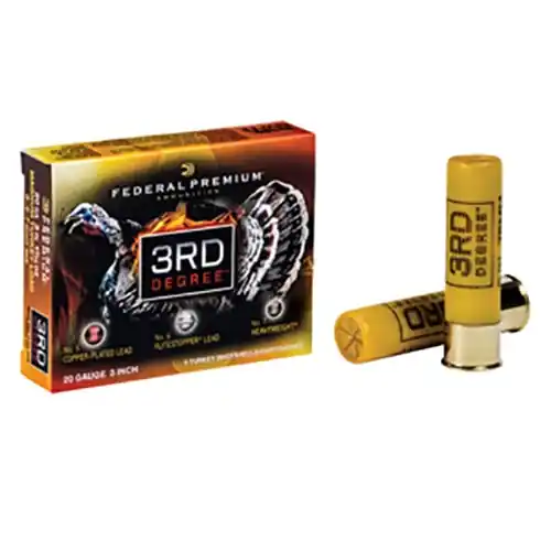 Federal Premium 3rd Degree Turkey Loads 20ga 3"
