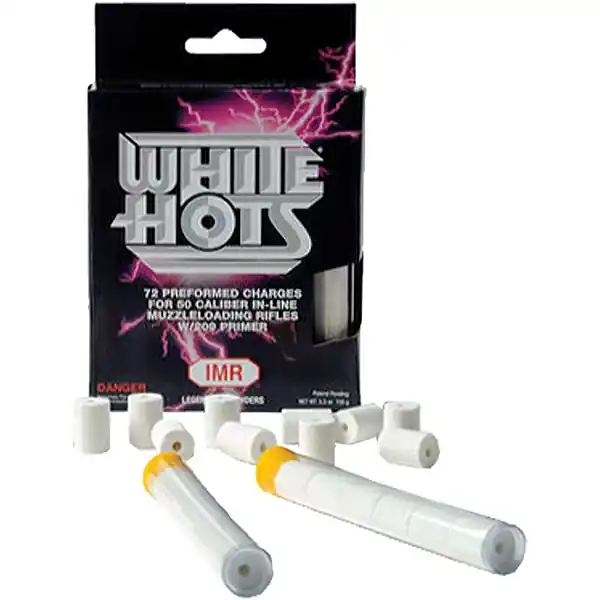 IMR White Hots .50 Cal 50 Grain Pellets