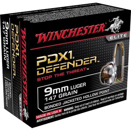 Winchester Elite PDX1 Defender 9mm Luger 147 GR