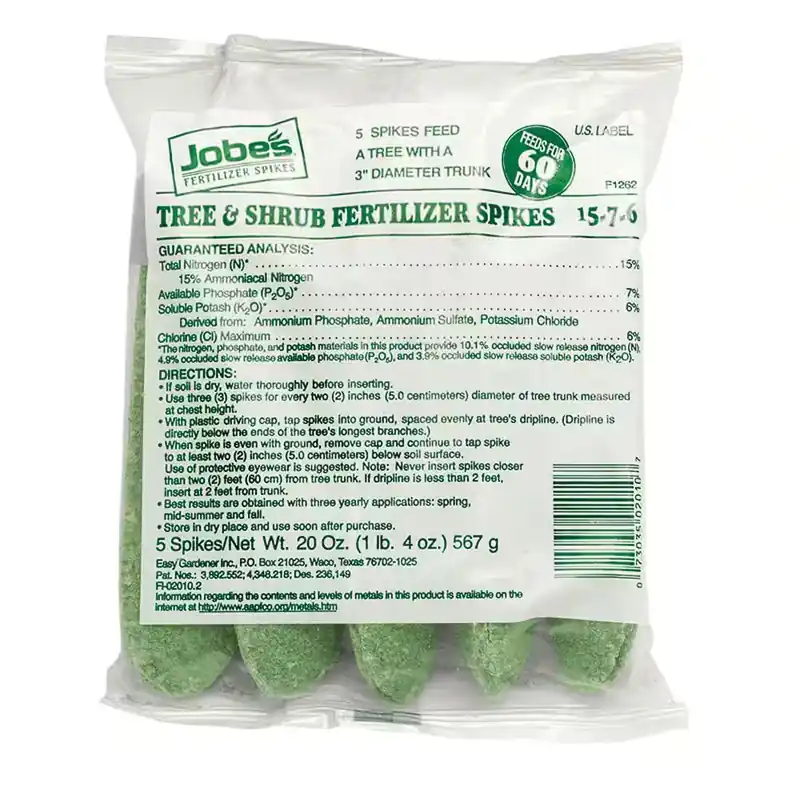 Jobes Gro-Stakes Tree Fertilizer Spikes 5-Pk