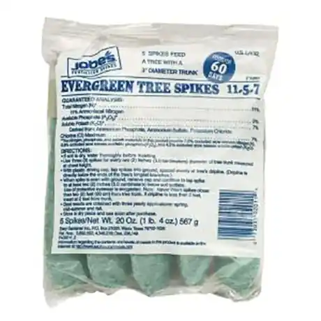 Jobes Gro-Stakes Evergreen Fertilizer Spikes 5-Pk