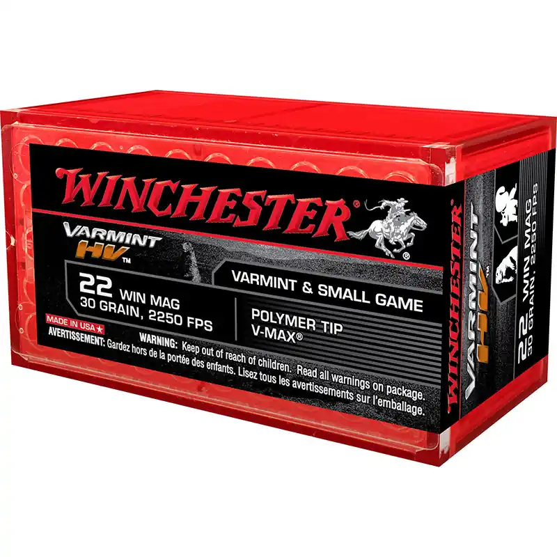 Winchester Varmint HV 22 Winchester Mag 30 GR V-Max