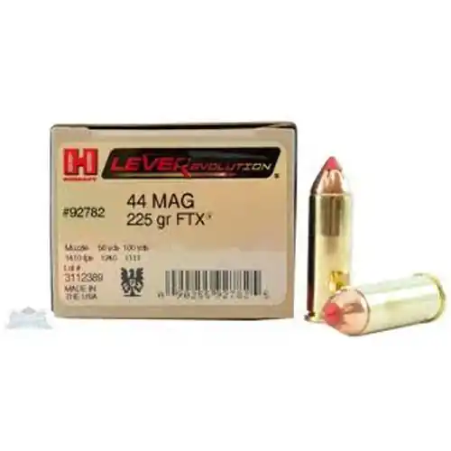 Hornady LEVERevolution 44 Magnum 225 GR FTX 20RD