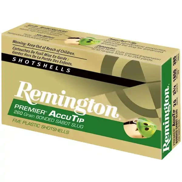Remington Premier AccuTip Sabot Slug 20ga 2-3/4" 5RD