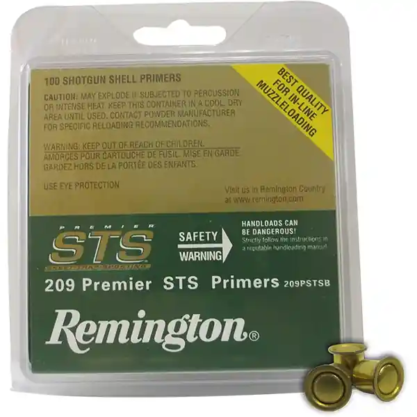 Remington 209 Premier STS Shotgun Shell Primers 100CT