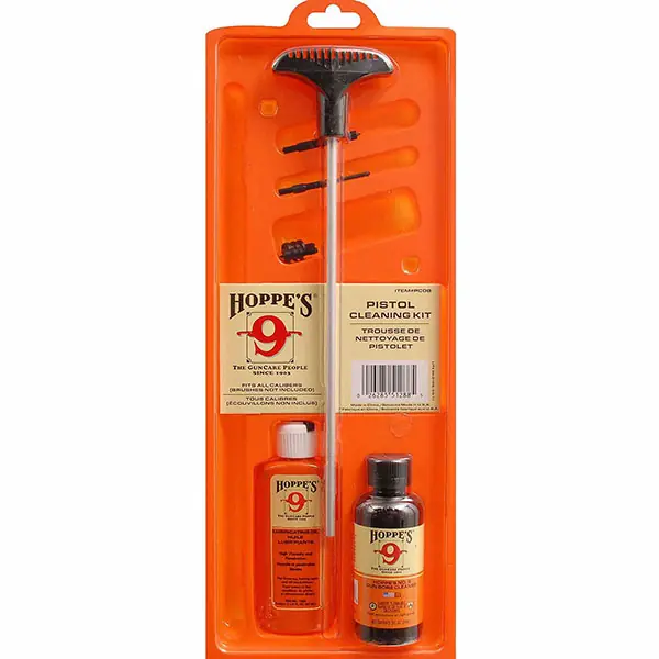 Hoppes 9 Pistol Cleaning Kit PCOB