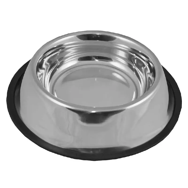 Scott Pet Stainless Steel No-Tip Food/Water Bowl