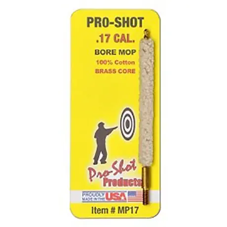 Pro-Shot Gun Cleaning Bore Mop .17Cal