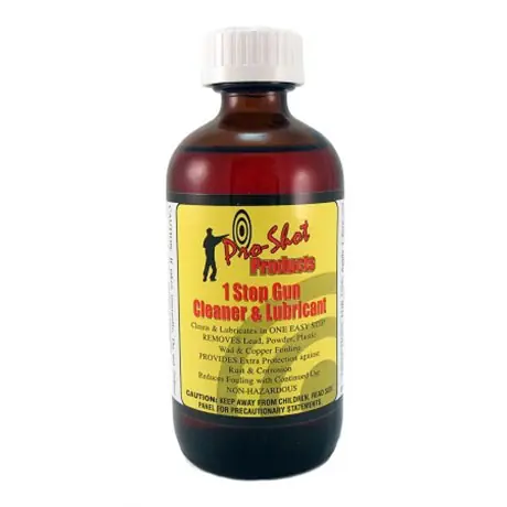 Pro-Shot 1-Step Solvent/Lube Gun Cleaner & Lubricant 8oz.