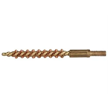 Pro-Shot Bronze Bristle Pistol Length Bore Brush .17Cal.