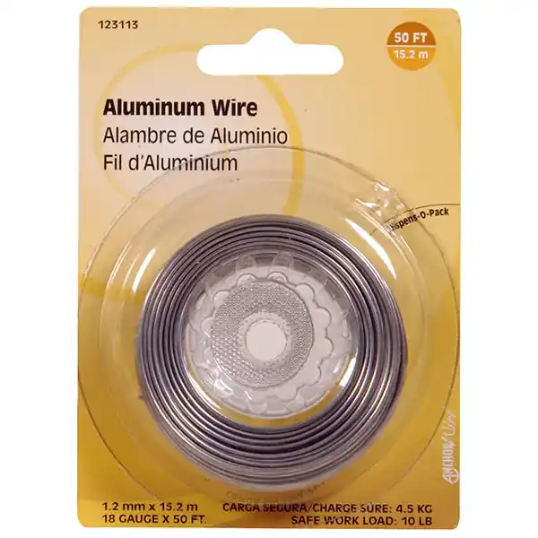 Hillman 18-Gauge Aluminum Wire 50FT