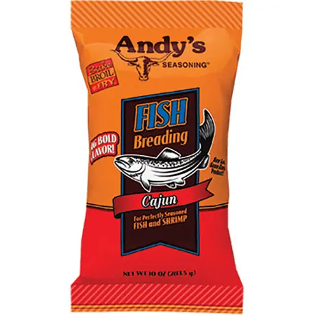 Andy’s Cajun Fish Breading 10oz
