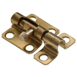 HILLMAN 851010 Barrel Bolt, 2-1/2 in L, Zinc-Plated