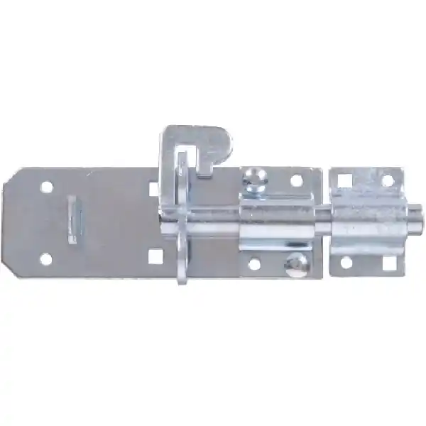 Hillman 6" Zinc Plated Extra Heavy Duty Padlock Bolt Latch