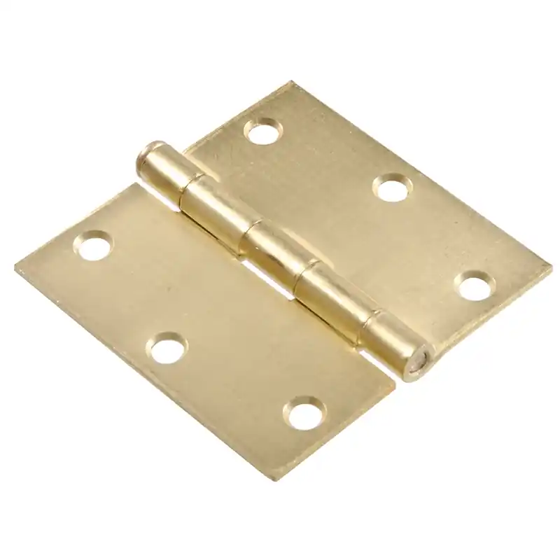 Hillman Residential Door Hinges Square Corner - Full Mortise - Removable Pin