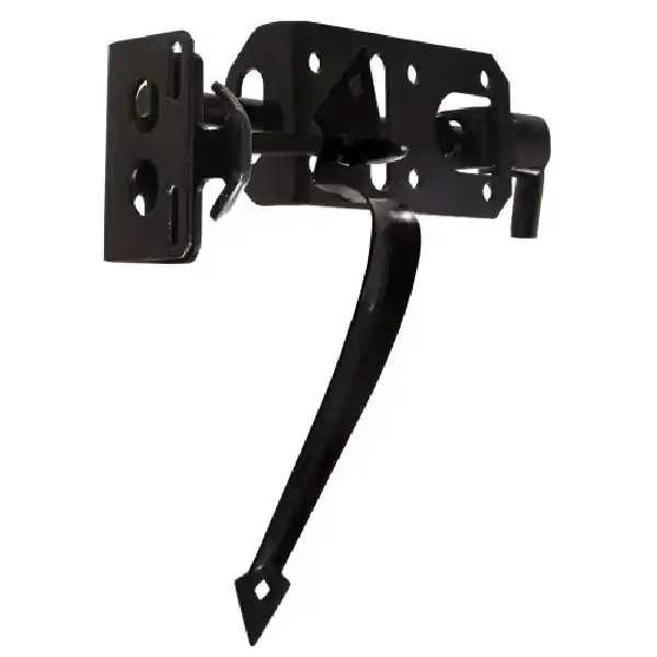 Hillman Ornamental Thumb Gate Latch - Black