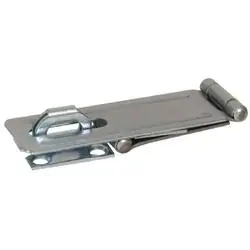 HILLMAN 851392 Safety Hasp, 4-1/2 in L, Steel, Zinc-Plated