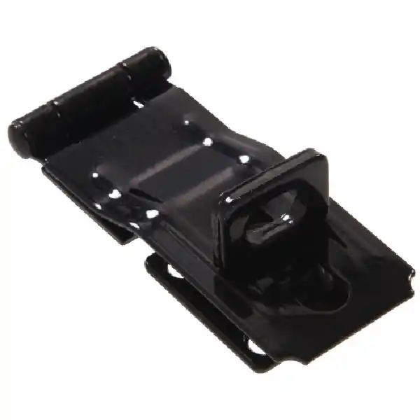 Hillman 3-1/2" Black Swivel Staples Safety Hasps
