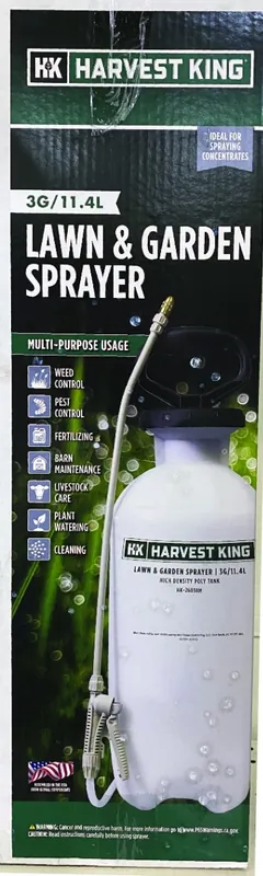 Harvest King Farm & Garden 3-Gallon Chemical Sprayer