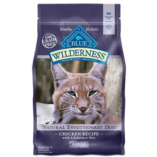Blue Buffalo Wilderness Grain Free Adult Cat Food Chicken