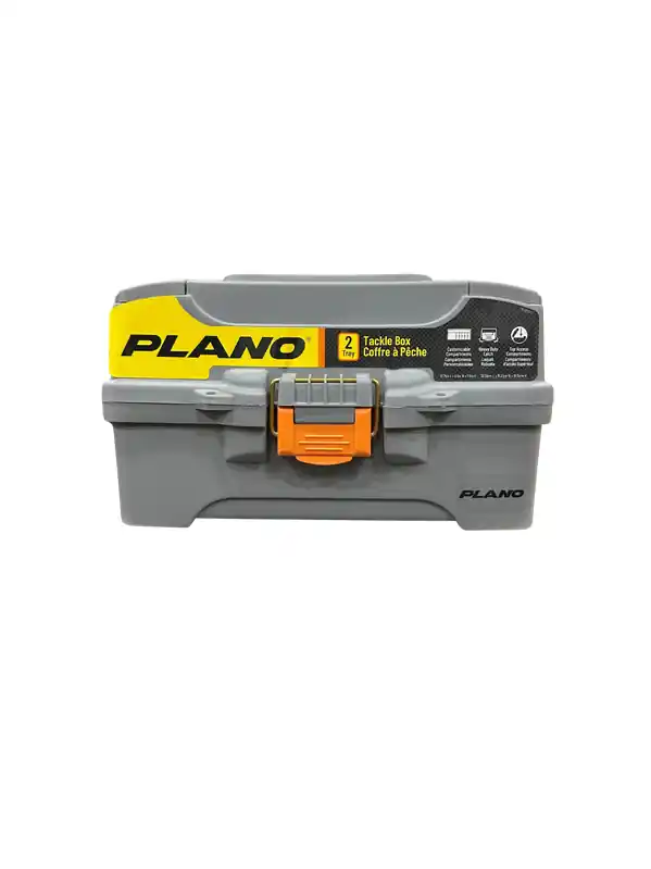 Plano Two-Tray Tackle Box - Grey