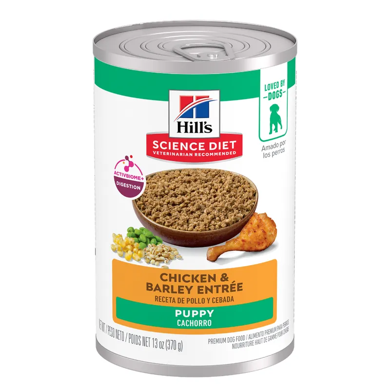 Hill‘s Science Diet Puppy Chicken & Barley Entrée 13oz
