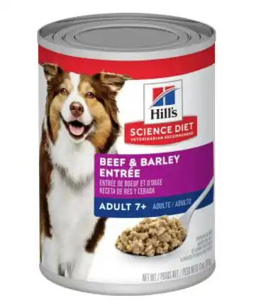 Hill‘s Science Diet Adult 7+ Beef & Barley Entrée Dog Food 5.8oz