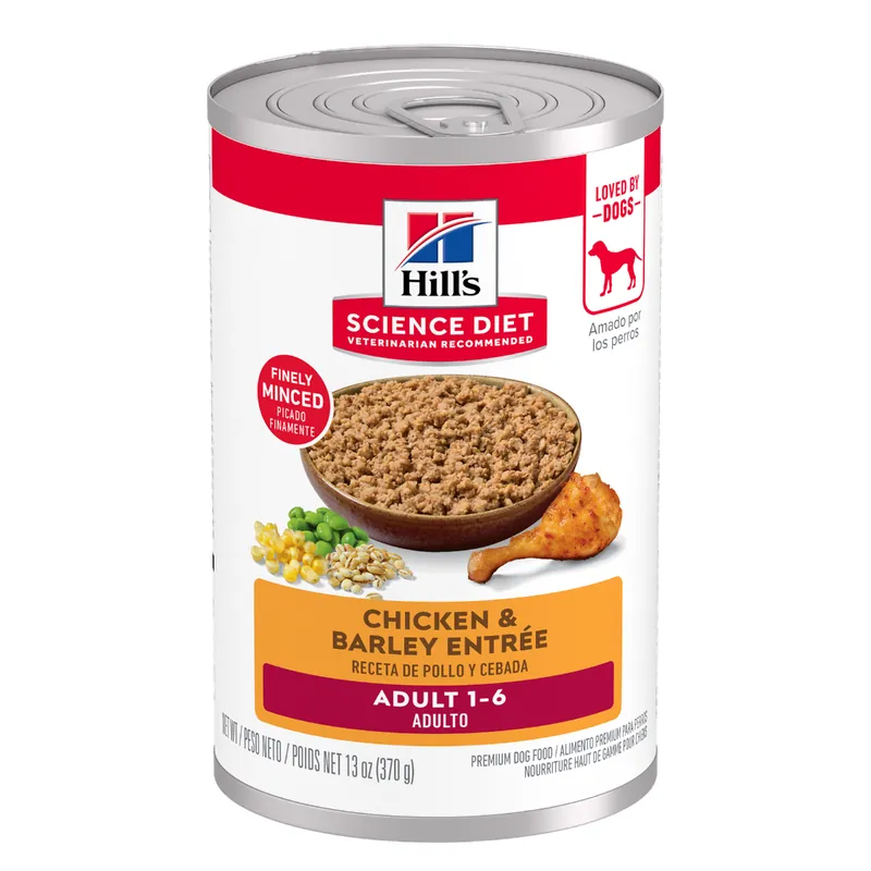 Hill‘s Science Diet Adult Chicken & Barley Entrée Dog Food 13oz