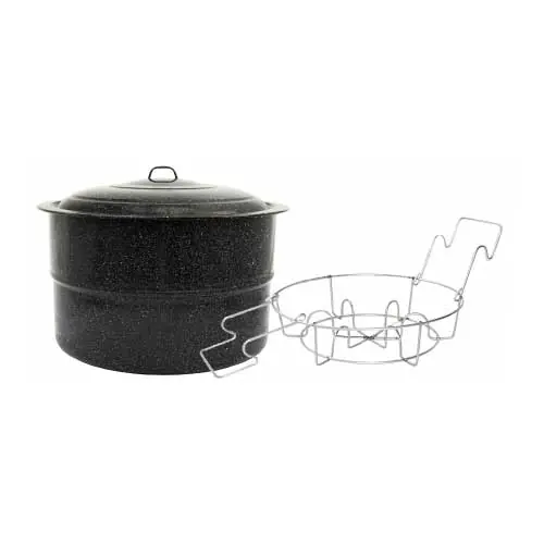 Granite Ware Canner w/ Jar Rack 33Qt