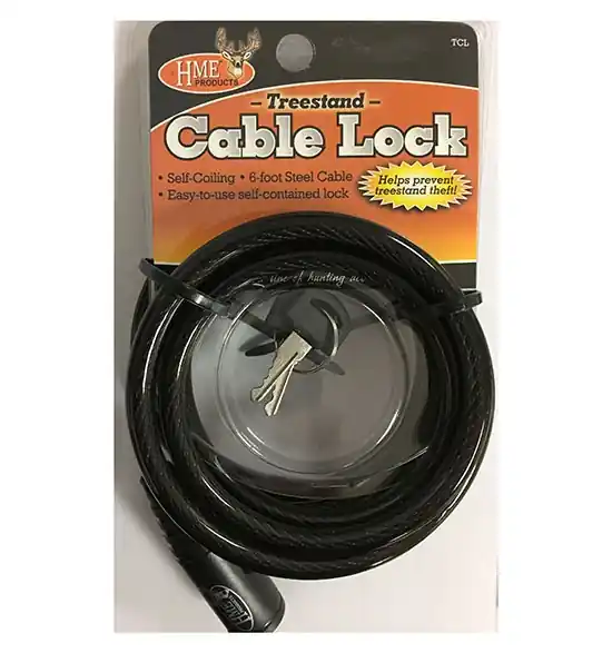 MUDDY CR98-V Treestand Lock, Rubber