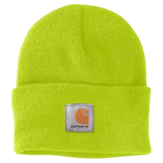 Carhartt Brite Lime Acrylic Watch Hat