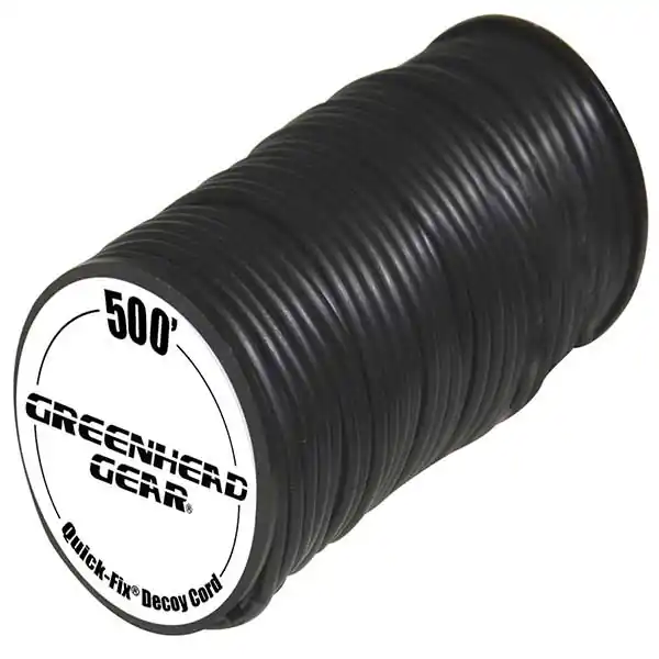 GHG Quick-Fix Decoy Cord 500ft Spool Black
