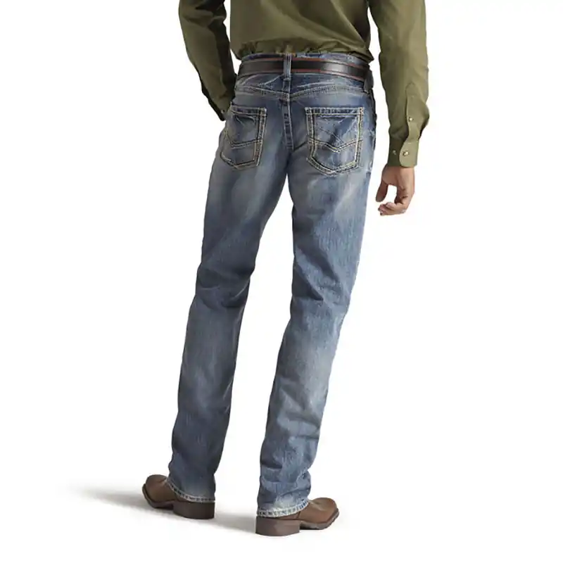 Ariat Mens M5 Low Rise Straight Gambler Jeans 10012703