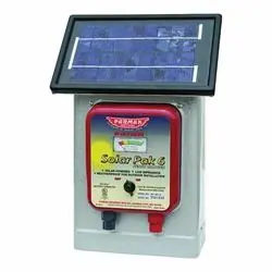 Parmak Solar-Pak 6V 25-Mile Electric Fence Charger - Fencer