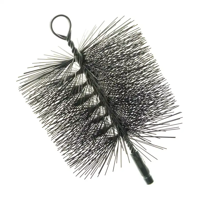 Imperial Group 8-inch Round Wire Bristle Chimney Brush
