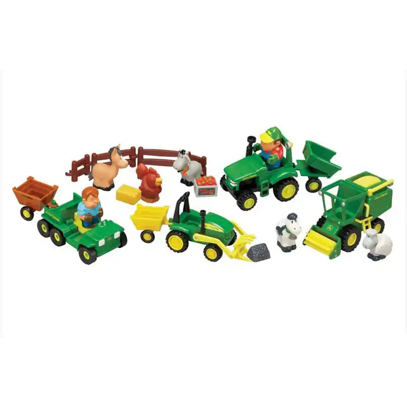 John Deere Fun On The Farm 20 Piece Playset