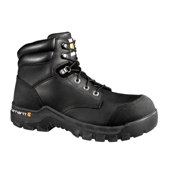 Carhartt Waterproof Rugged Flex Black Work Boots
