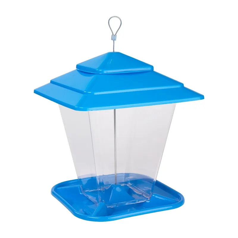 More Birds Square Seed Hopper Bird Feeder