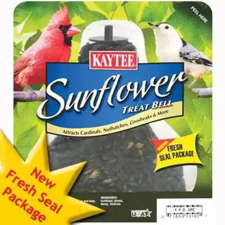 Kaytee Sunflower Seed Treat Bell 10oz