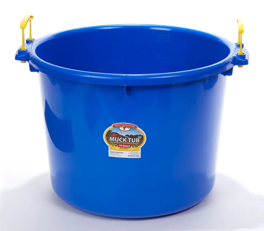 Little Giant Muck Tub 70 Quart Blue PSB70