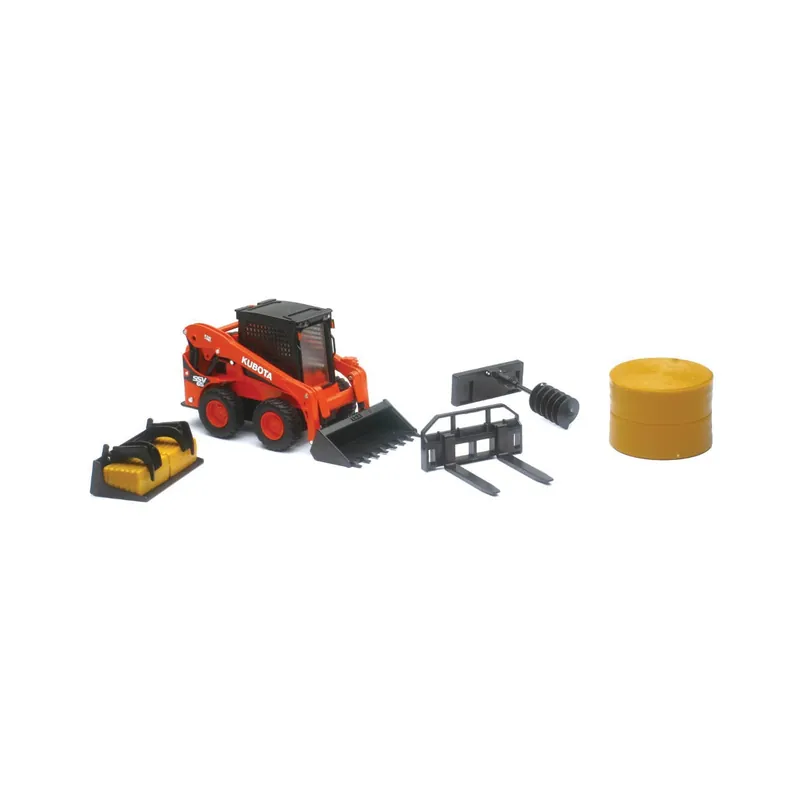 New Ray 1 18 Kubota SSV65 Skid Steer Loader