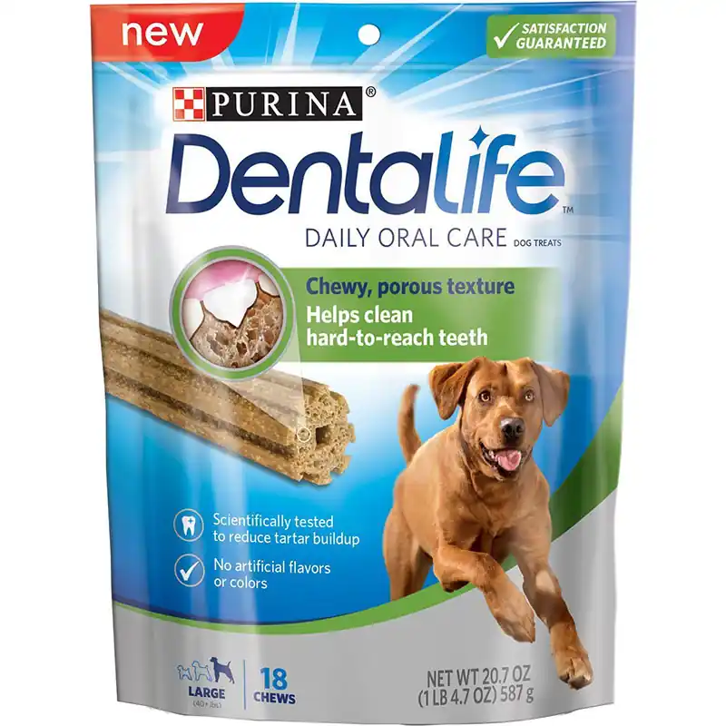 Purina Dentalife Dog Treats Large 18ct