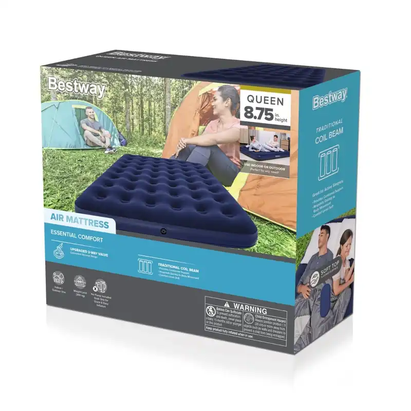 Bestway Air Mattress Queen 8.75