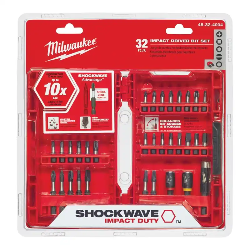 Milwaukee Shockwave Driver Bit Set 32-PC